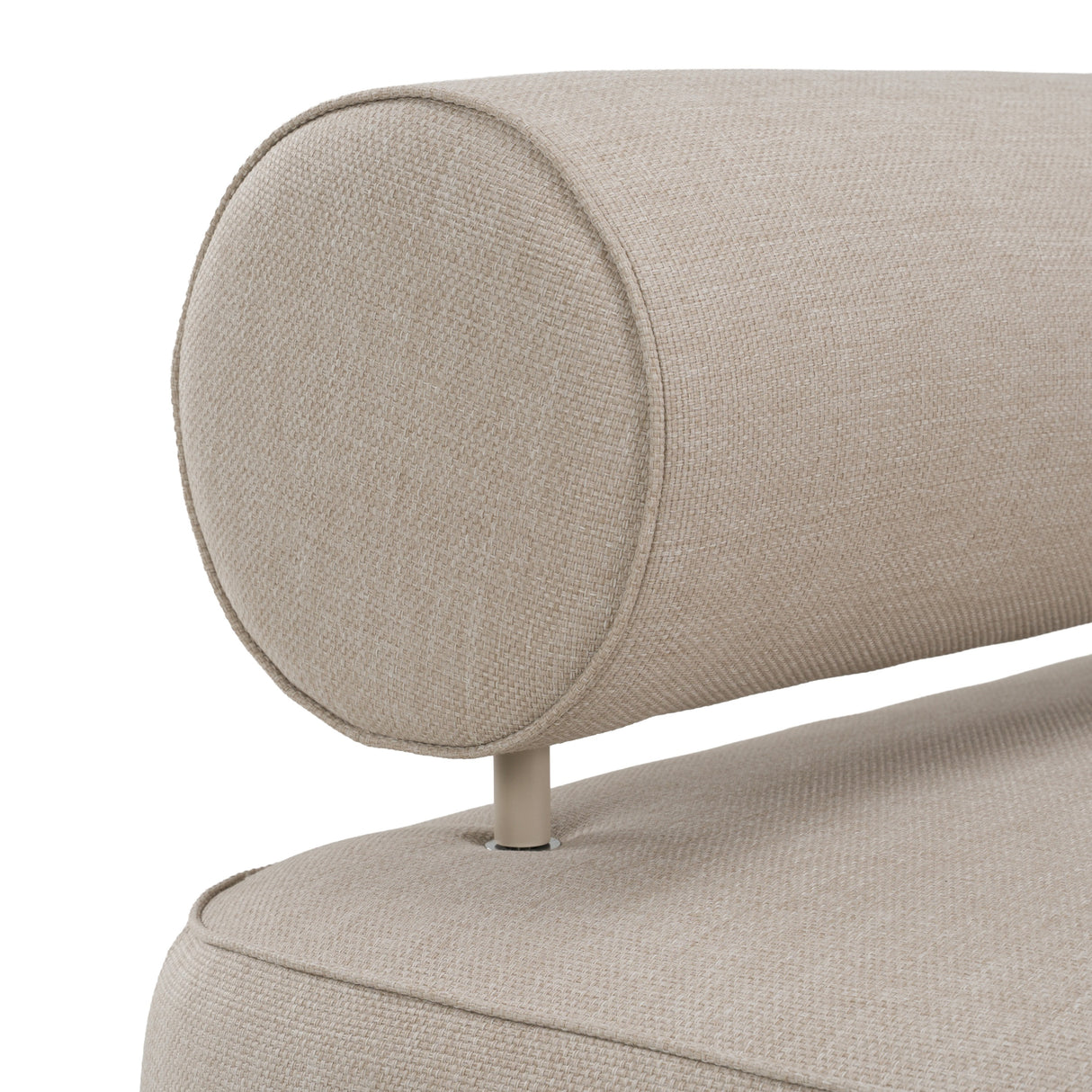 Alicante - Outdoor Grey Fabric + Latte 5-Piece Sofa Set - View Image 1