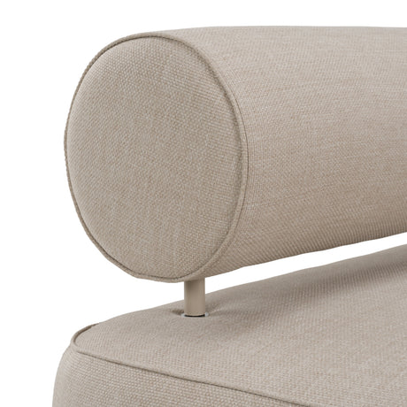 Alicante - Outdoor Grey Fabric + Latte 5-Piece Sofa Set - View Image 1