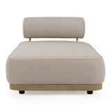 Alicante - Outdoor Grey Fabric + Latte 5-Piece Sofa Set - View Image 1