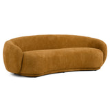 Divani Casa Andrew - Modern Orange Fabric Sofa