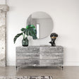Aria - Italian Modern Multi Grey EK Bedroom Set - View Image 1