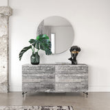 Aria - Italian Modern Multi Grey EK Bedroom Set - View Image 1