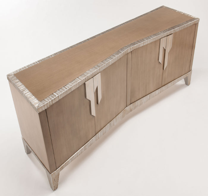 Artmax 4518-S Hand-Painted Four-Door Cabinet – Top View