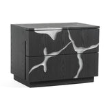 Eastern King Penrose + Aspen - Modern Beige + Brown Ash 4-Piece Bedroom Set