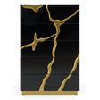 Aspen - Modern Black & Gold Wide Chest - View Image 1