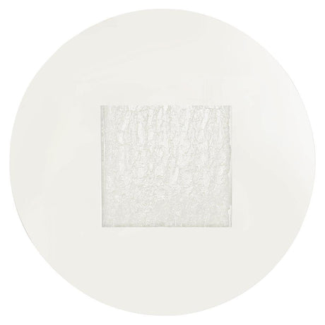 Arctic Round Dining Table with Acrylic Pedestal | Bernhardt