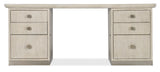 Modern Mood Executive Desk - Beige by Hooker Furniture - View 6