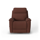 Refined Transitional Fabric Swivel Gliding Recliner | Flexsteel