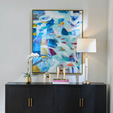 The Story Of Water Abstract Art - Blue by Uttermost - View 2