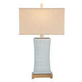 Cantarana Table Lamp Blue Gray - Light Blue / Beige by Uttermost - View 5