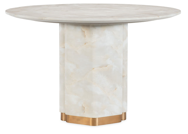 Eleana Round Dining Table - White by Hooker Furniture - View 1