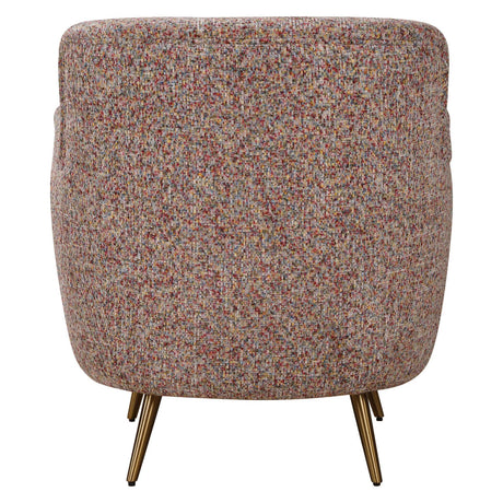 Gemstone Toned Accent Chair Confetti - Gray by Uttermost - View 6