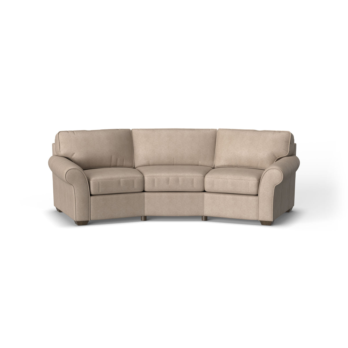 Vail Leather Conversation Sofa | Flexsteel