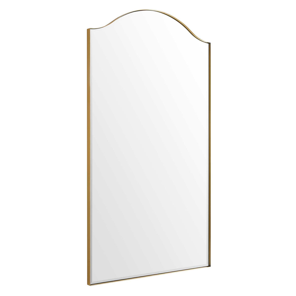 Mallorca Arch Mirror Brass - Gold by Uttermost - View 4