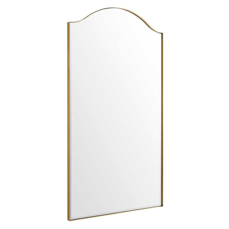 Mallorca Arch Mirror Brass - Gold by Uttermost - View 4
