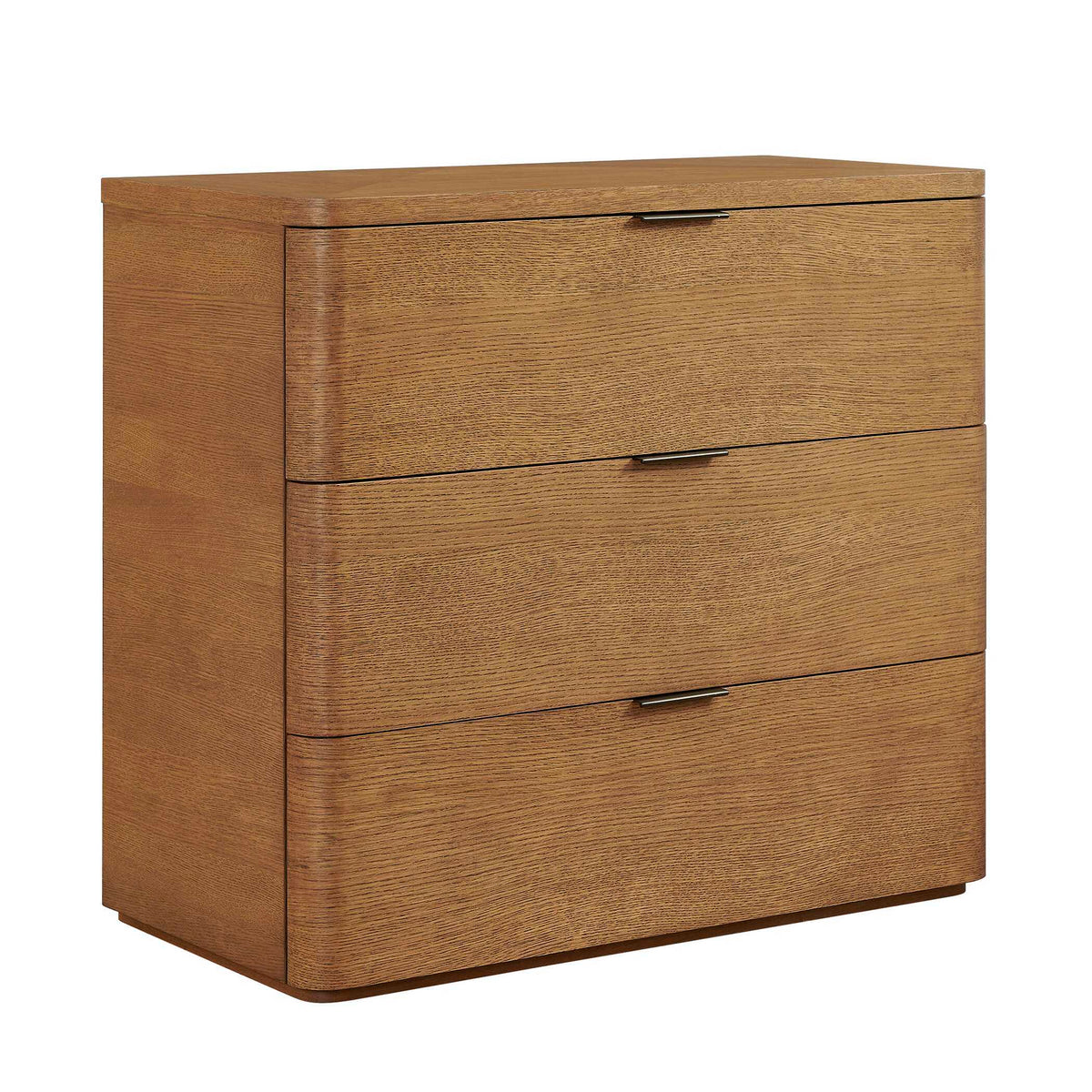 Duluth Oak 3 Drawer Chest Woodtone - Light Brown by Uttermost - View 5