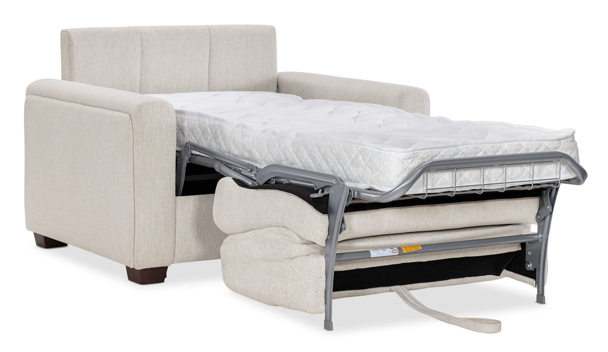 Griffin Twin Sleeper Chair New Page Flax - Beige by Hooker Furniture - View 6