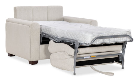 Griffin Twin Sleeper Chair New Page Flax - Beige by Hooker Furniture - View 6
