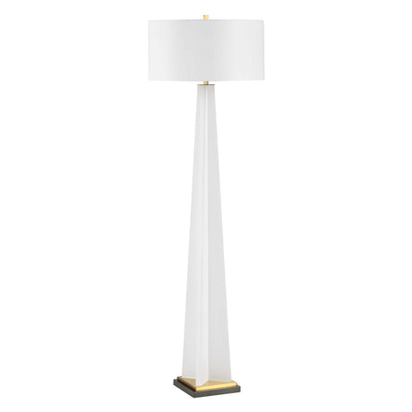 Rosin Floor Lamp - White by Uttermost - View 6