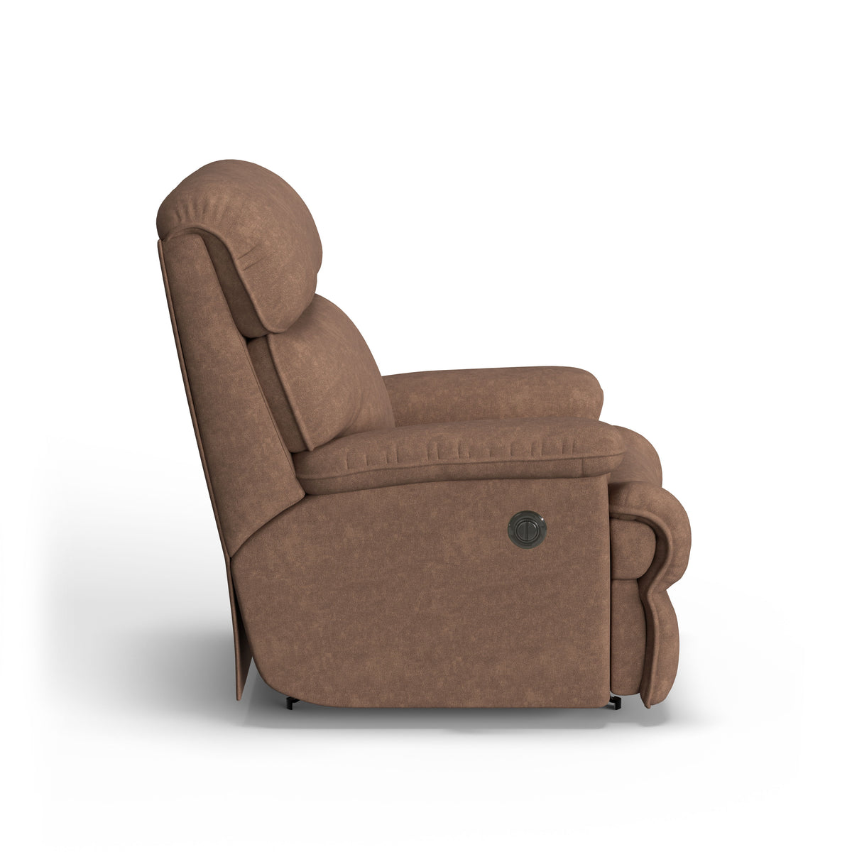 Geneva Transitional Fabric Power Rocking Recliner | Flexsteel