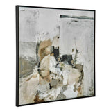 Solace I Abstract Art On Canvas - Gray by Uttermost - View 4