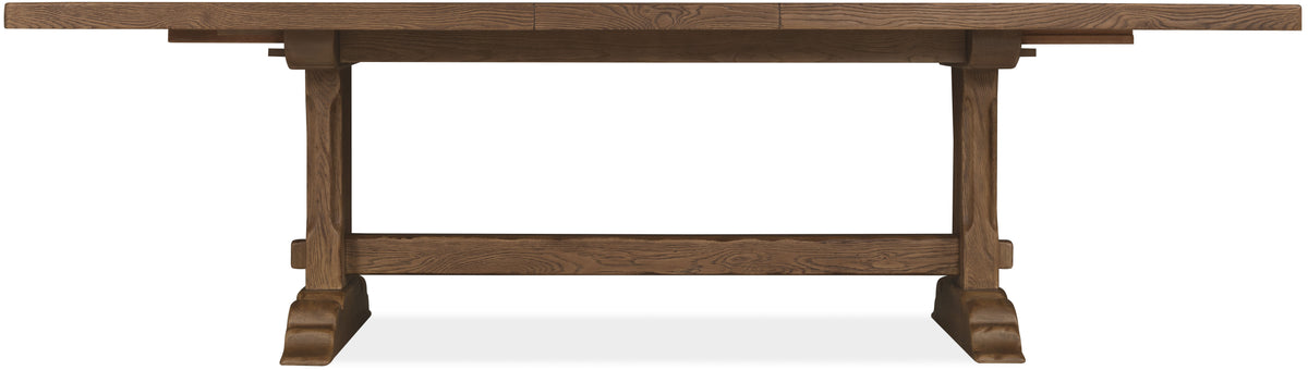 Driftwood Rectangular Dining Table With Two Leaves Medium Wood - Dark Brown by Hooker Furniture - View 4