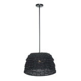Persephone Bead 1 Light Pendant - Black by Uttermost - View 7