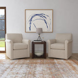 Stella Fabric Swivel Chair | Flexsteel