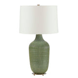 Dulcich Grid Table Lamp - Green by Uttermost - View 5
