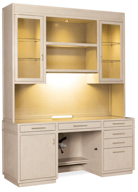 Credenza Polished Limestone - Beige by Hooker Furniture - View 9