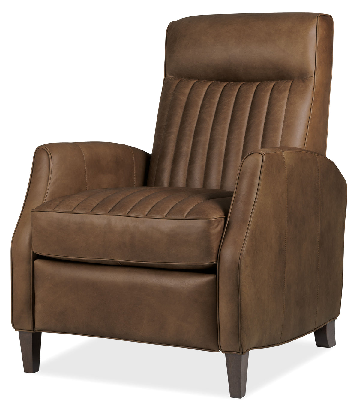 Denver Push Back Recliner - Dark Brown by Hooker Furniture - View 4