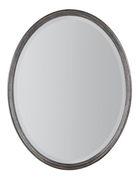 Americana Oval Mirror - Dark Gray by Hooker Furniture - View 1