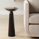 Hastings Marble Accent Table - Dark Brown by Uttermost - View 3