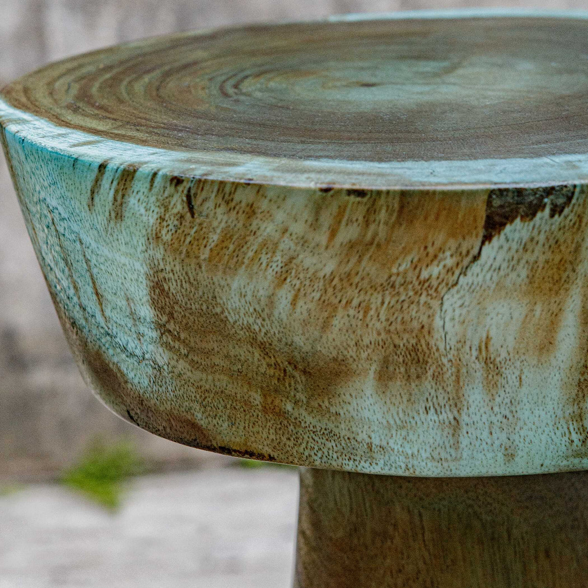 Mano Drink Table - Light Blue by Uttermost - View 6