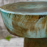 Mano Drink Table - Light Blue by Uttermost - View 6