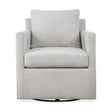 Tisdell Swivel/Glider Chair Cream - White by Uttermost - View 1