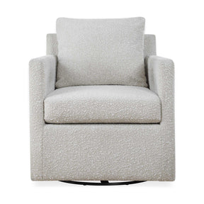 Tisdell Swivel/Glider Chair Cream - White by Uttermost - View 1