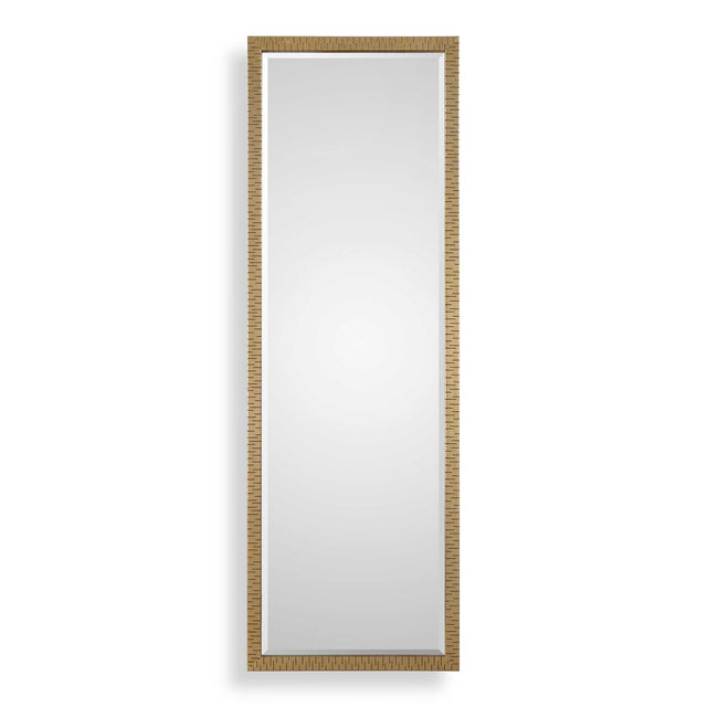 Vilmos Metallic Mirror - Gold by Uttermost - View 1