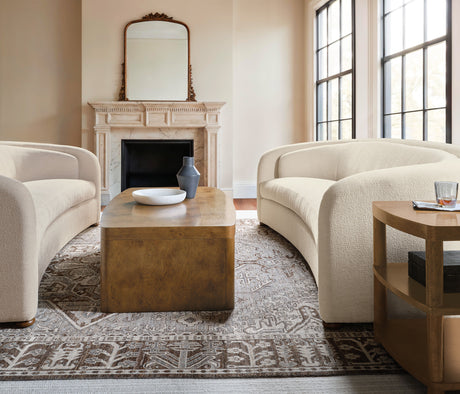 Valentina Stationary Sofa - Beige by Hooker Furniture - View 6