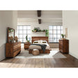 Beverly Smokey Walnut 5-piece Queen Bedroom Set