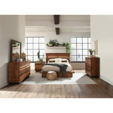 Beverly Smokey Walnut 5-piece Queen Bedroom Set