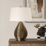 Knowles Brass Table Lamp - Bronze by Uttermost - View 2