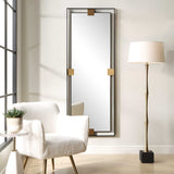 Cornerstone Oversized Mirror - Black by Uttermost - View 3