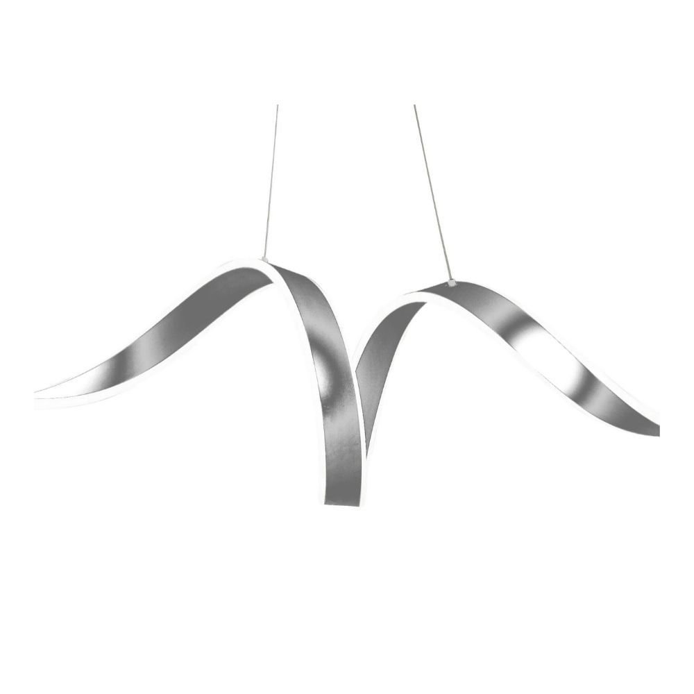 Copenhagen LED Chandelier // Chrome  | Finesse -  Home Elegance USA