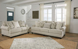 Asanti - Fog - 4 Pc. - Sofa, Loveseat, Chair And A Half, Ottoman | Ashley - 13201/38/35/23/14 - Home Elegance USA - 4