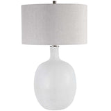 Whiteout Mottled Glass Table Lamp by Uttermost - View 4
