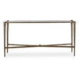 Amara Console Table Antique Brass - Gold by Uttermost - View 1