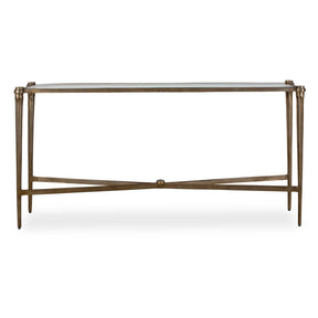 Amara Console Table Antique Brass - Gold by Uttermost - View 1