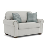 Preston Fabric Stationary Twin Sleeper Sofa | Flexsteel