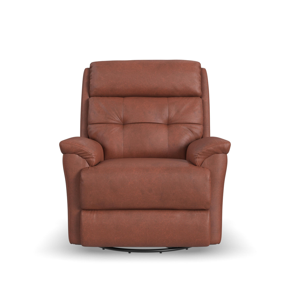 Sophisticated Power Swivel Gliding Recliner With Power Headrest & Lumbar | Flexsteel